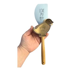 Rae Dunn Easter Silicone Spatula & Cookie Cutter Set